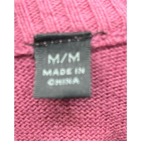 ATM ANTHONY THOMAS MELILLO Cashmere Blend Metallic Crewneck Sweater NWOT Size Me - Picture 7 of 8